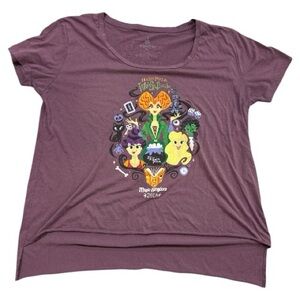 Disney Parks 2018 Hocus Pocus Villain Spelltacular Plum T-Shirt Womens XXL